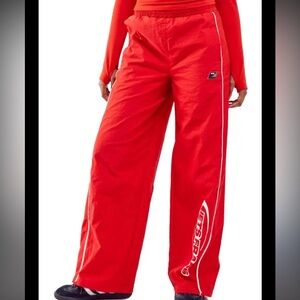 Red Track Pants